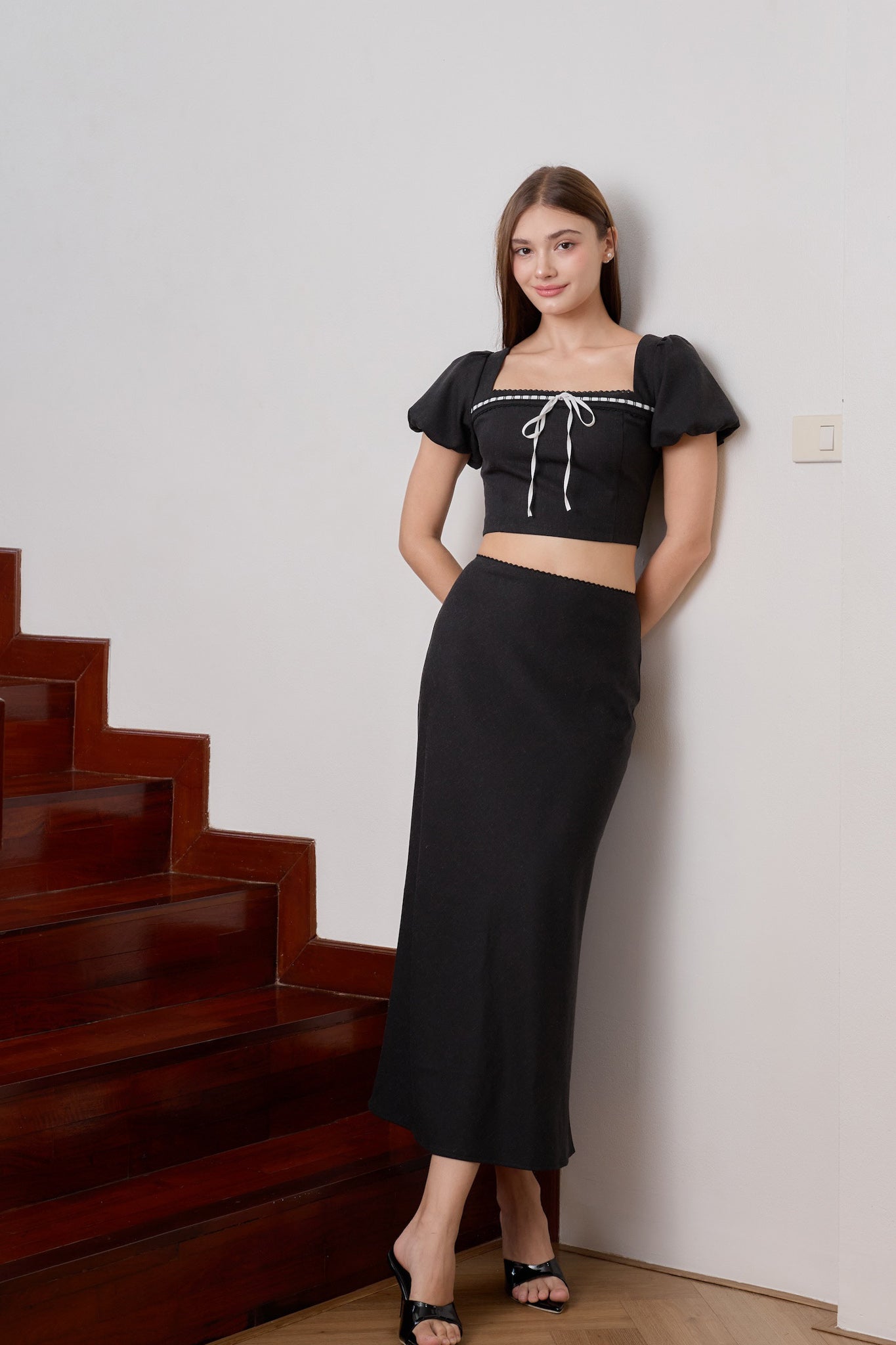 Bella Two Piece (Charcoal)