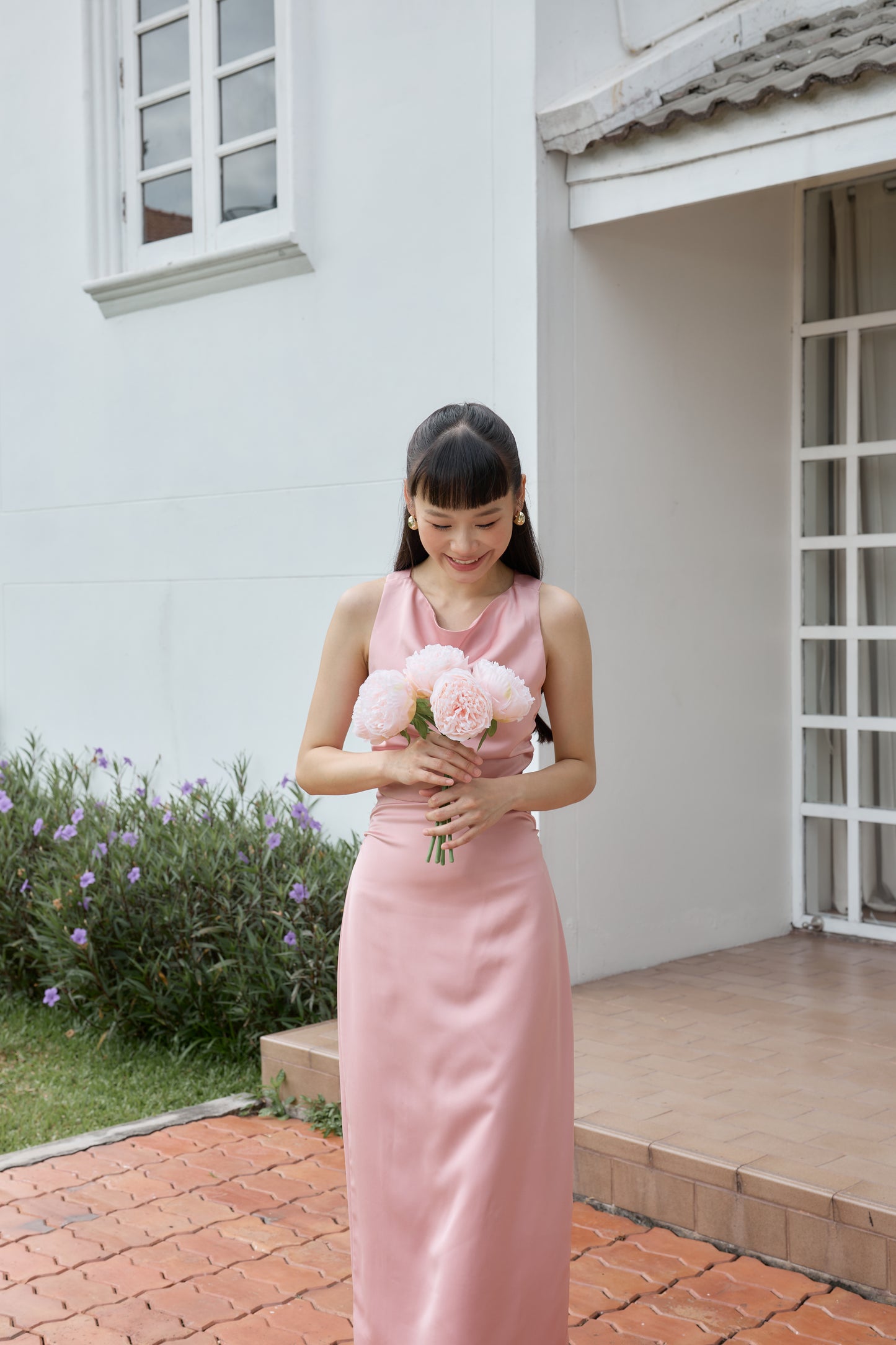 Vivienne Dress (Blush)