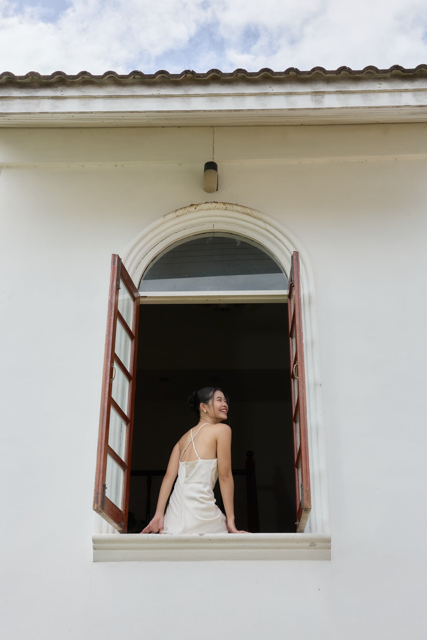 Jillian Dress (Ivory)