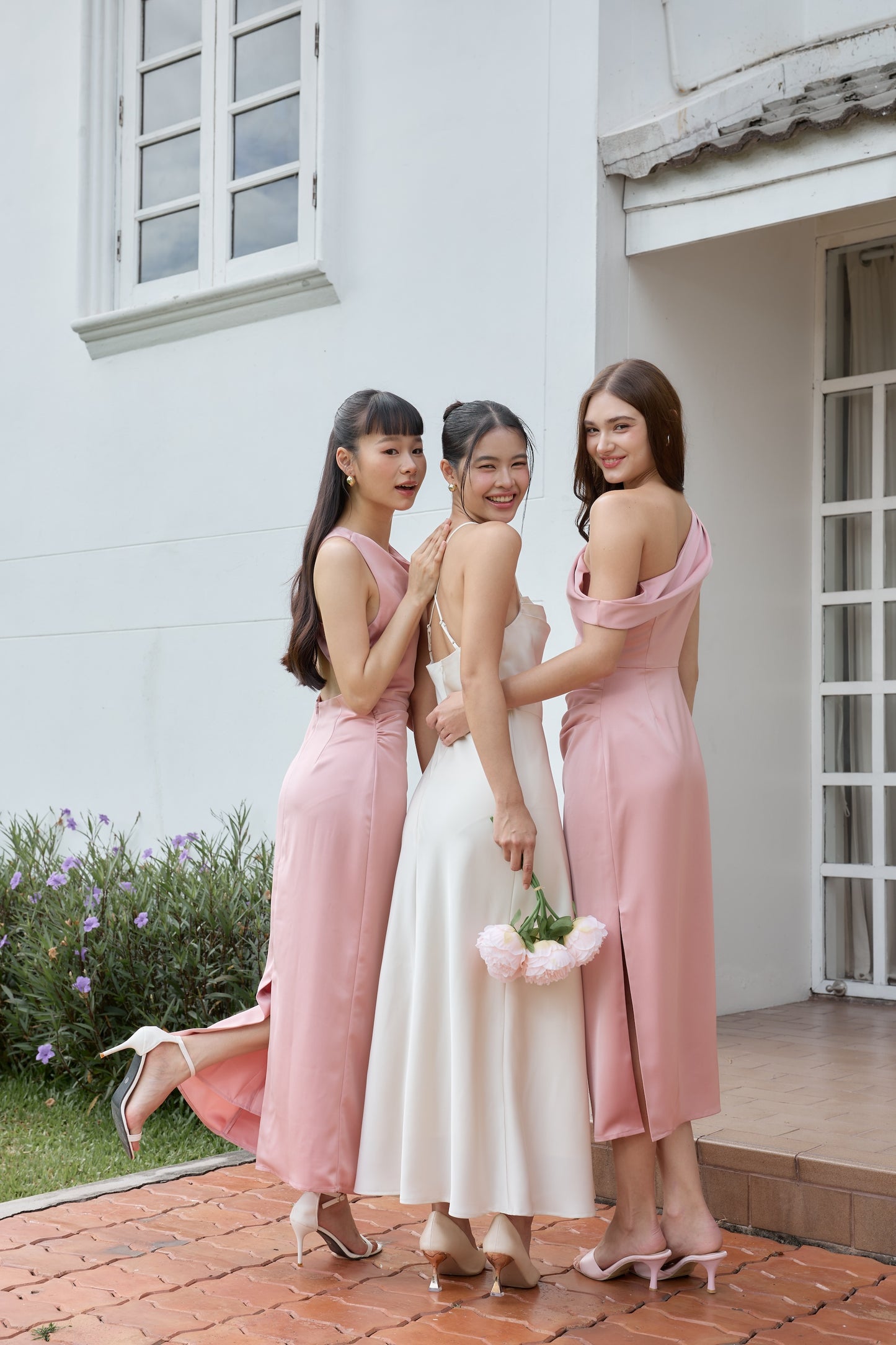 Vivienne Dress (Blush)