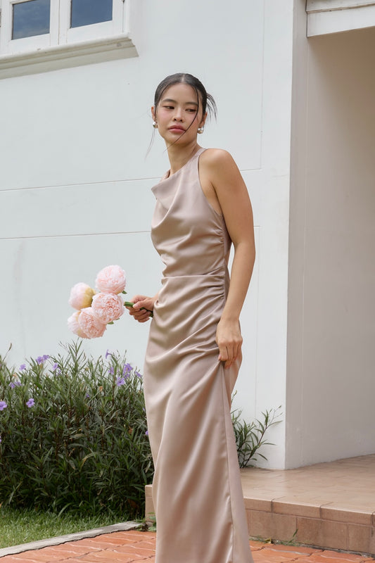 Vivienne Dress (Toffee)