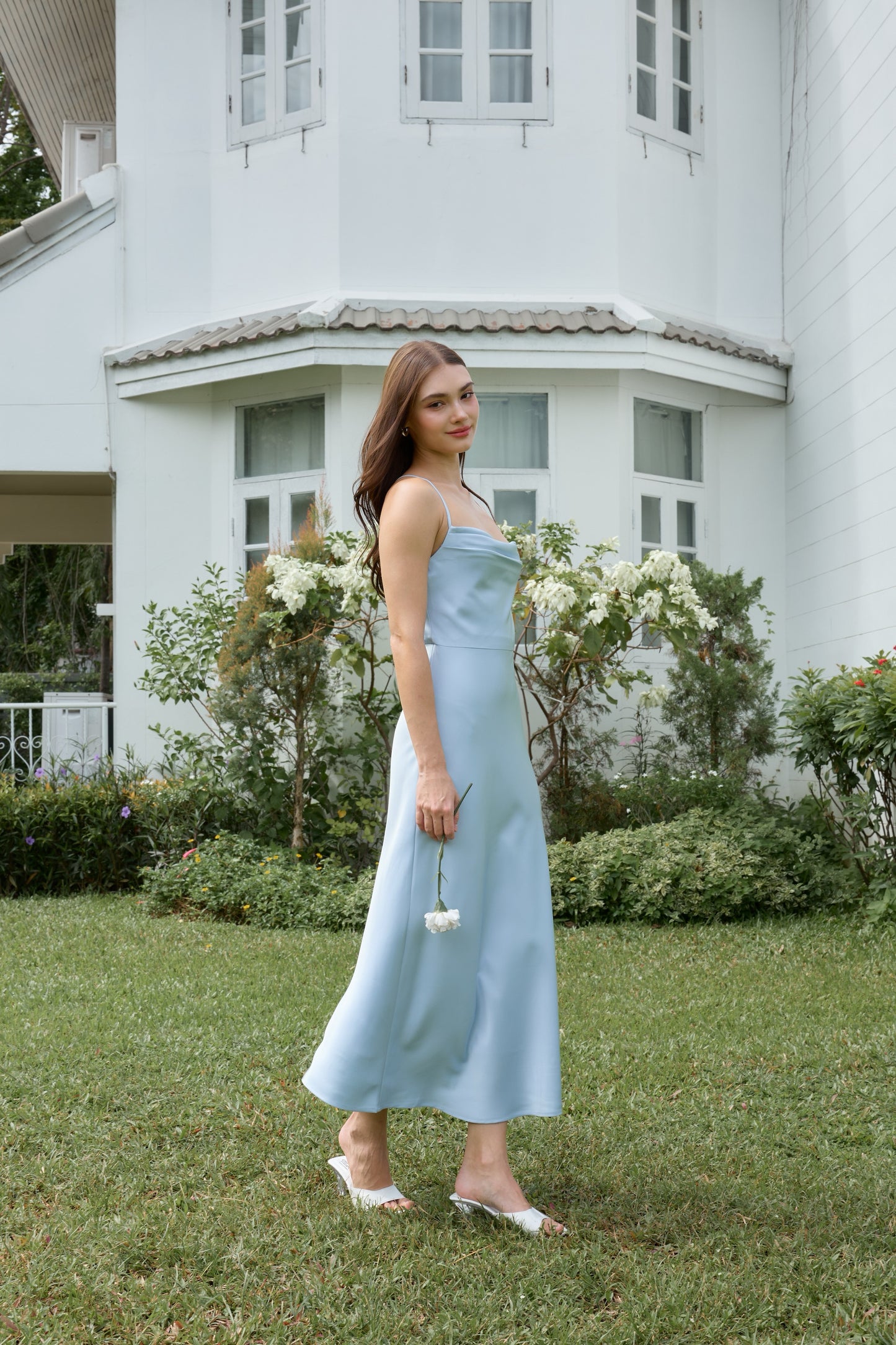 Jillian Dress (Powder)