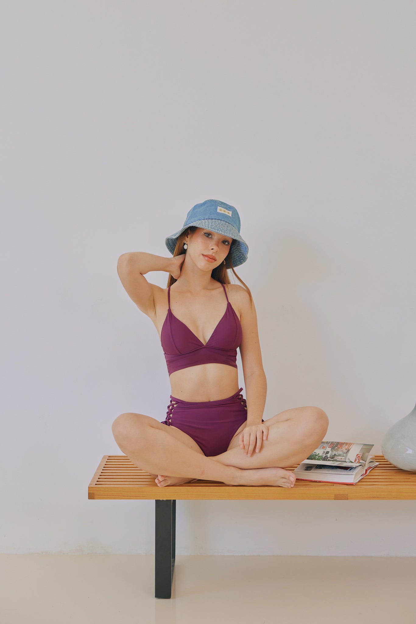 Fyn Push Up Bikini Set (Acai)