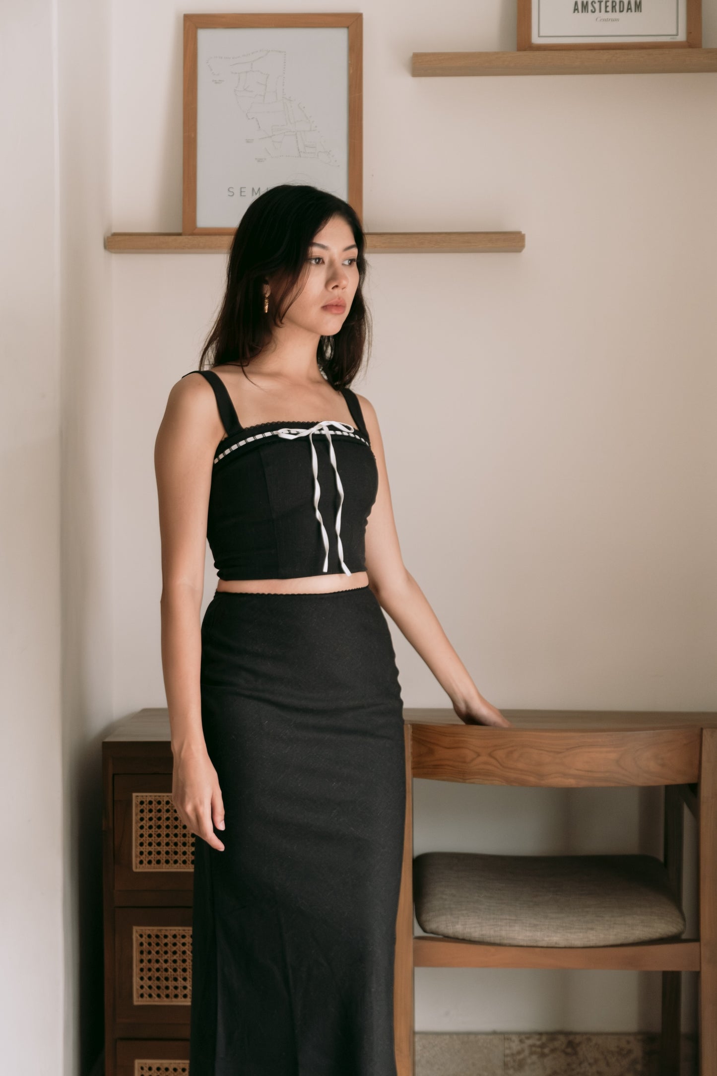 Thea Two Piece (Charcoal)