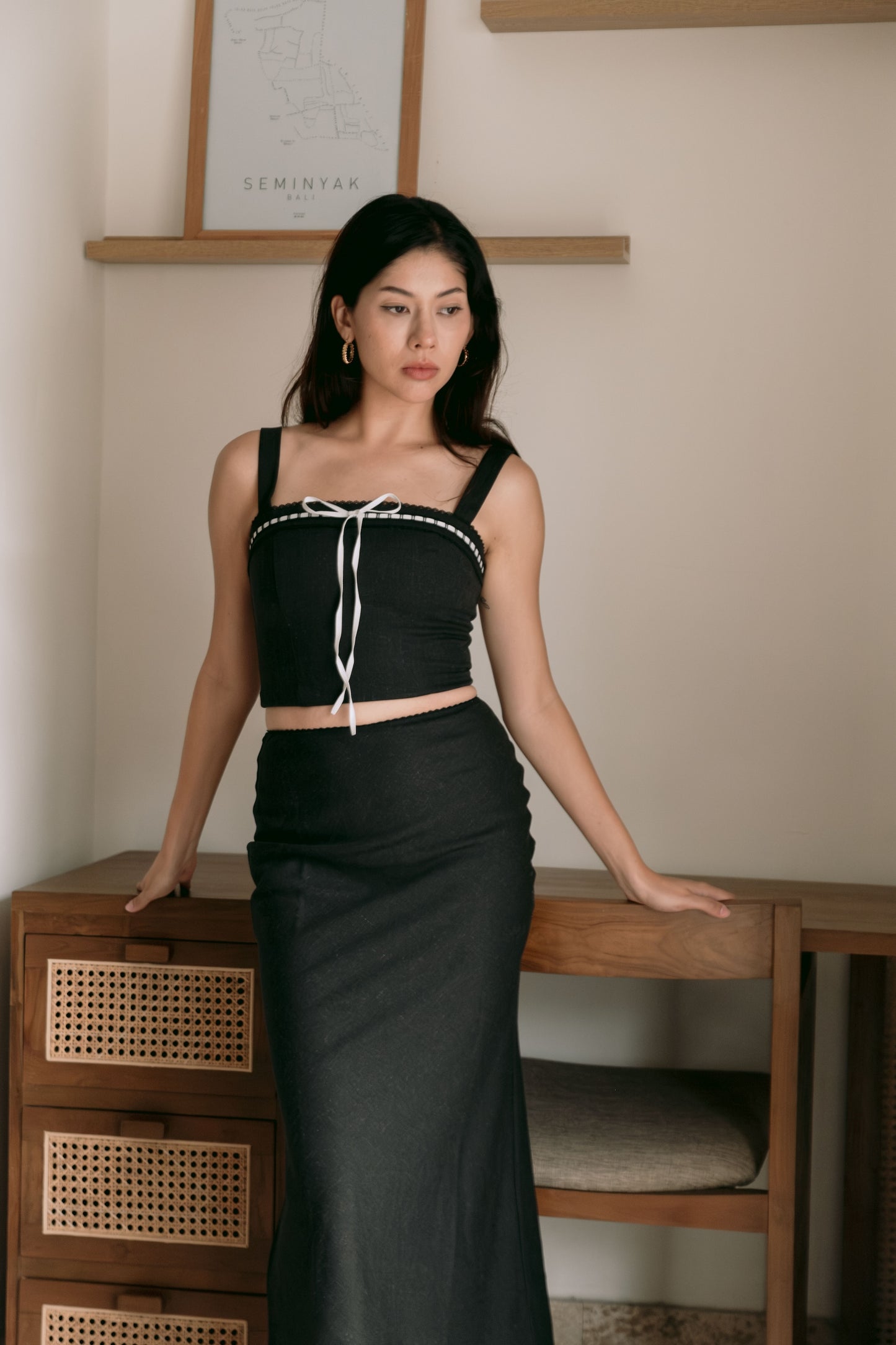 Thea Two Piece (Charcoal)