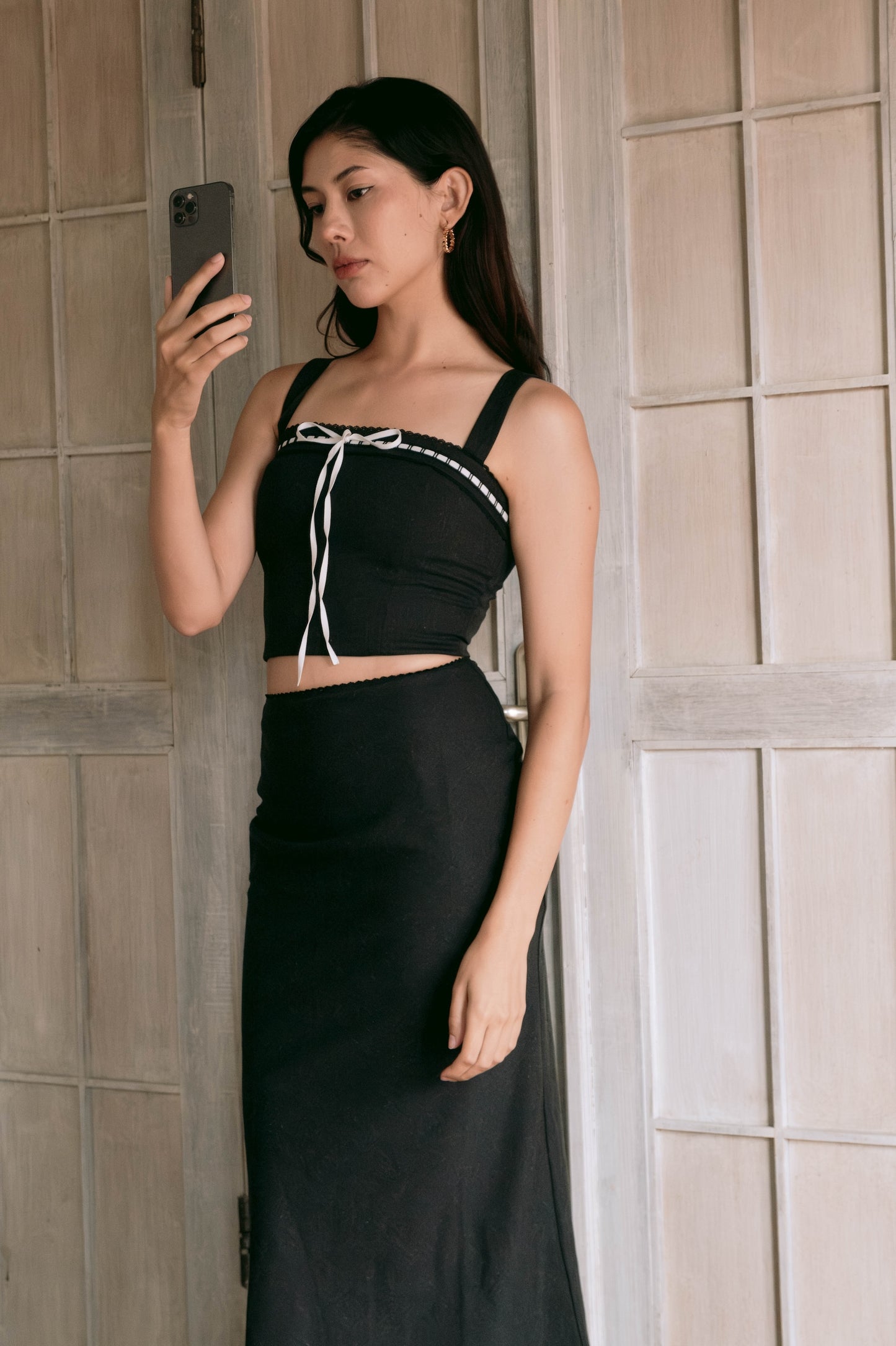Thea Two Piece (Charcoal)