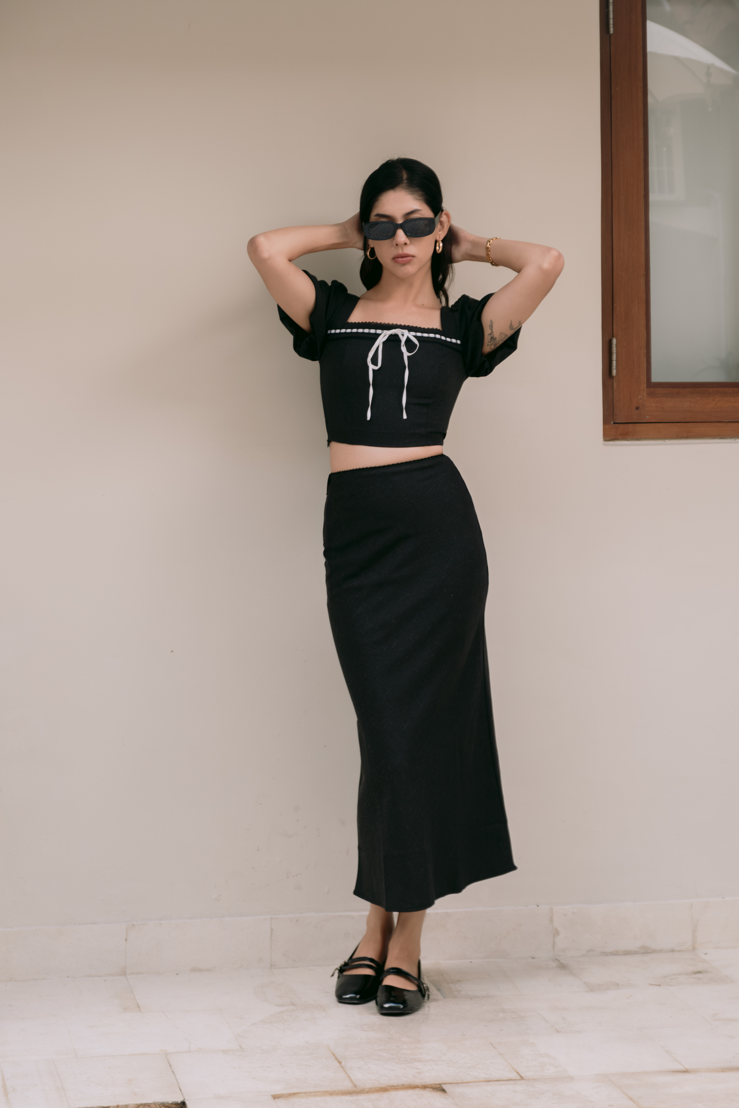 Bella Two Piece (Charcoal)