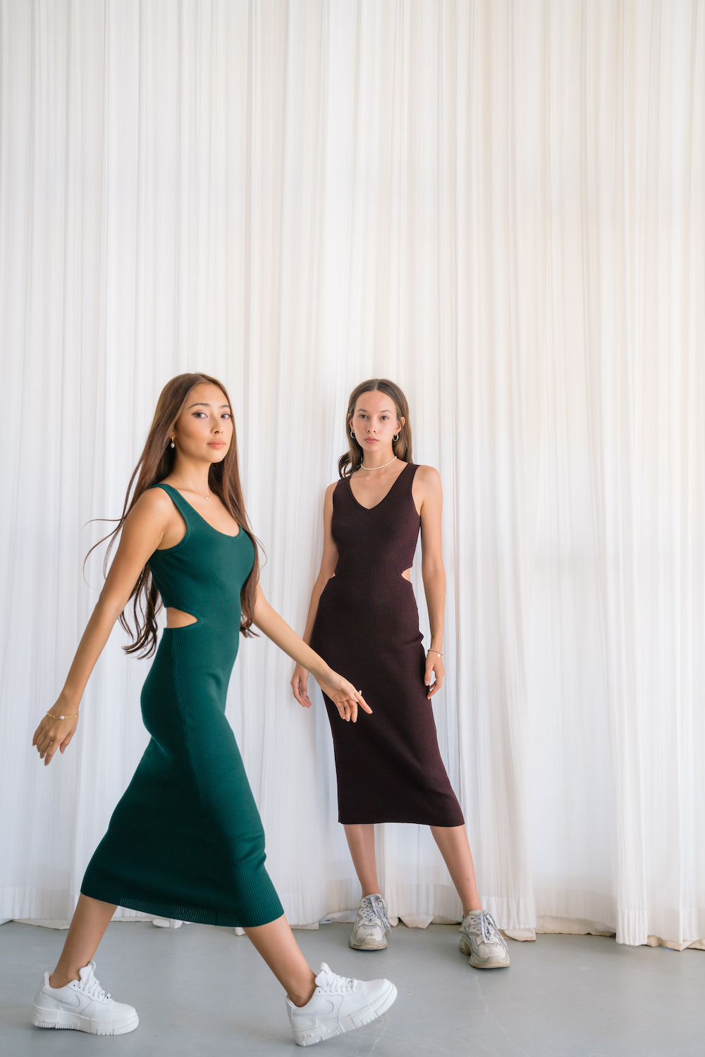 Knit Midi Dress 02 (Mocha)