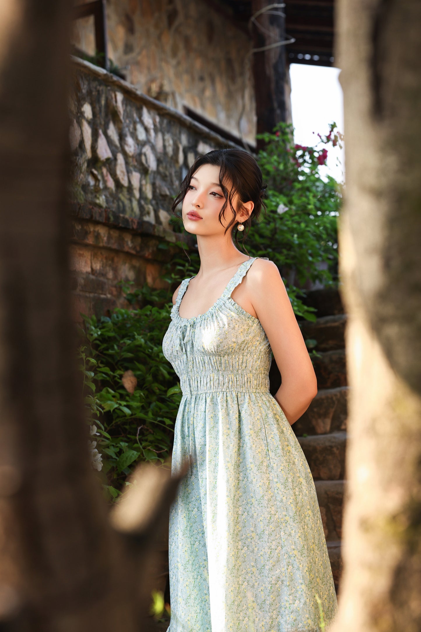 Penelope Dress (Magnolia Sky)