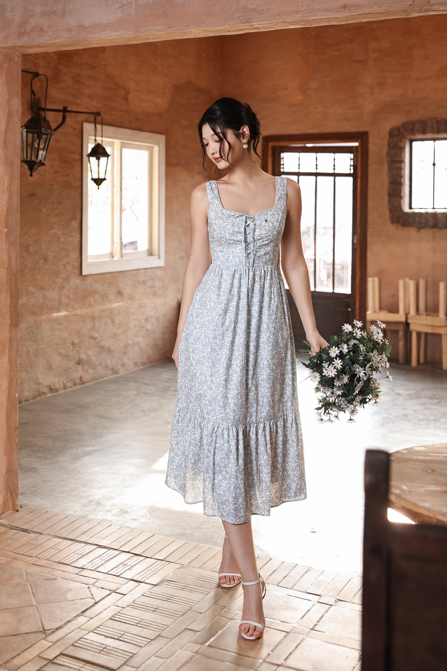 Juniper Dress (Blue Meadow)