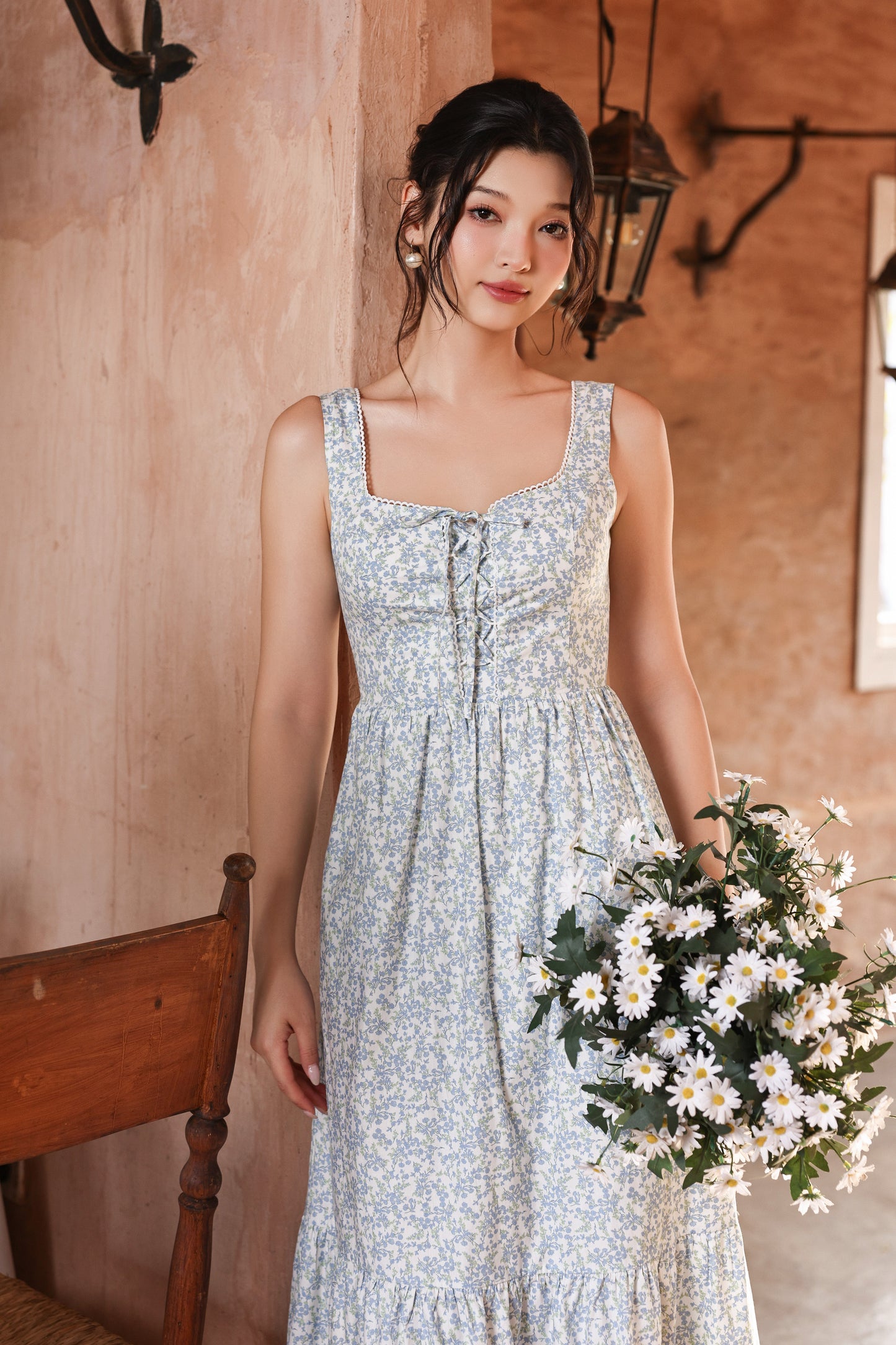 Juniper Dress (Blue Meadow)