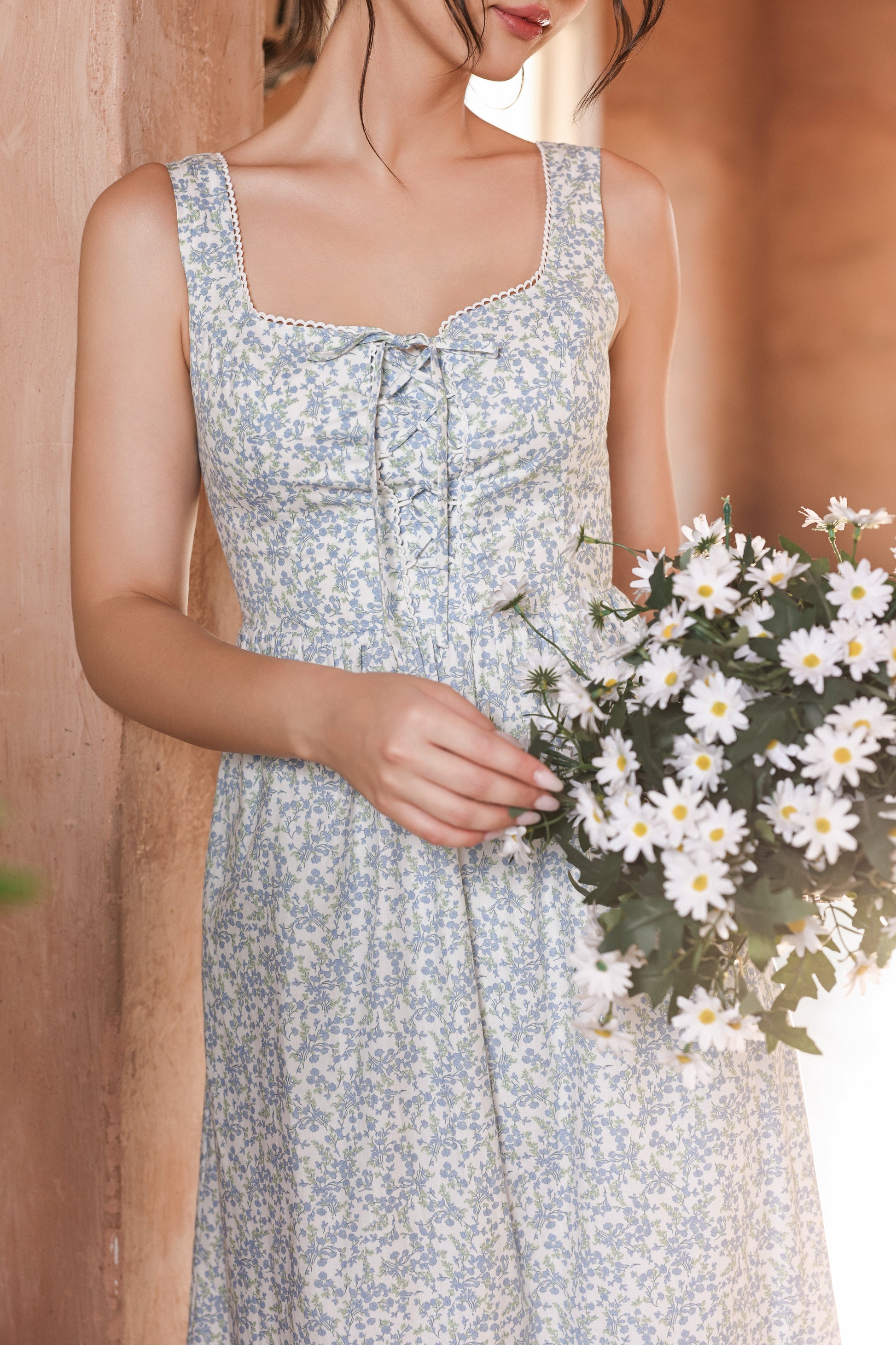 Juniper Dress (Blue Meadow) PEACHI Juniper Dress (Blue Meadow) PEACHI