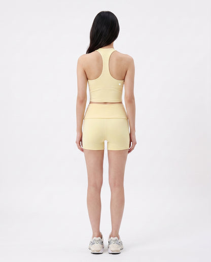 Flow Foldover Shortie (Butter)
