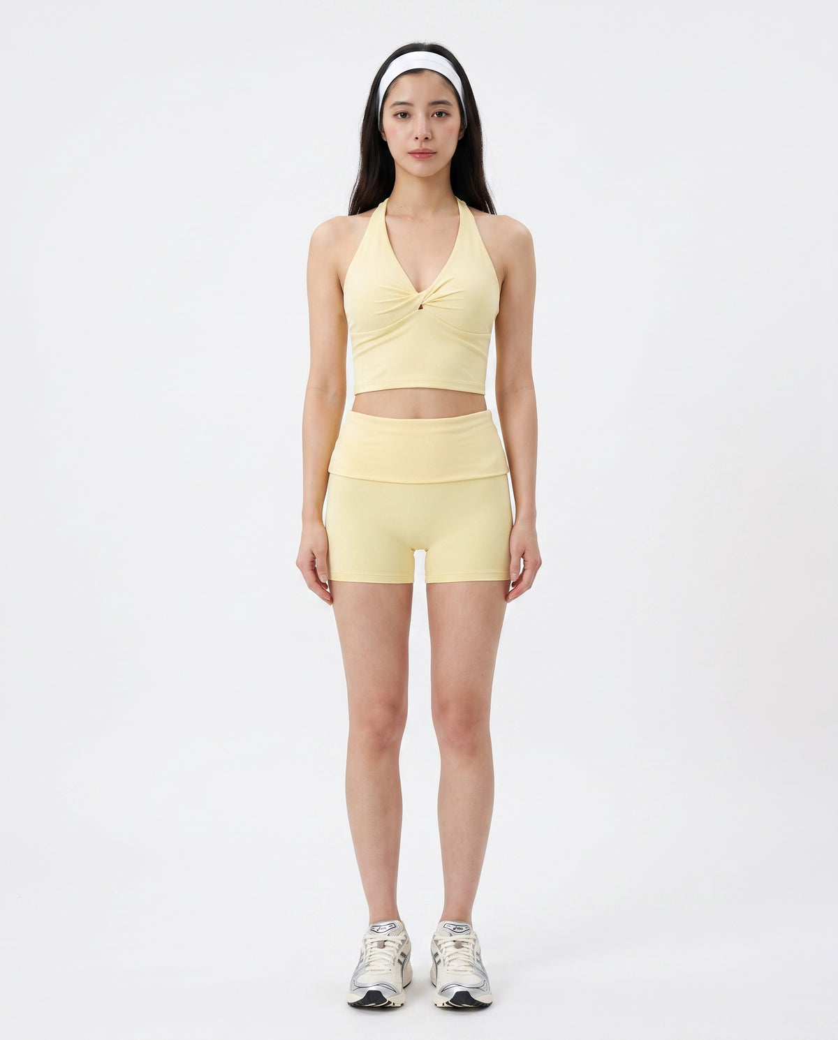 Flow Foldover Shortie (Butter)
