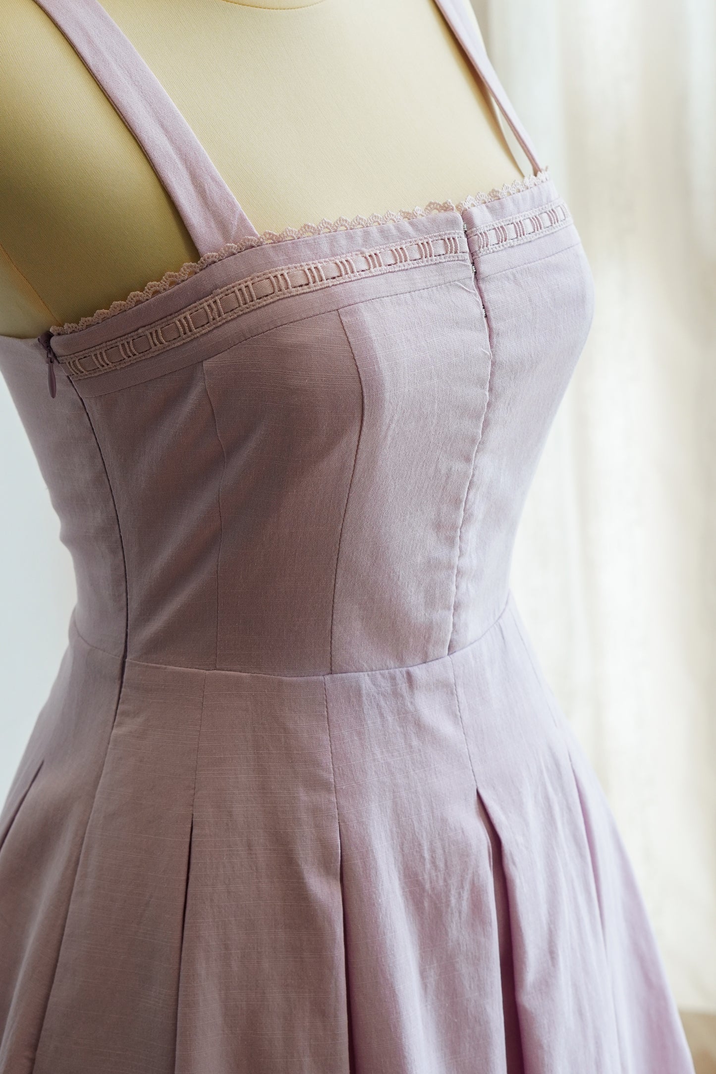 Eloise Mini Dress (Blush)