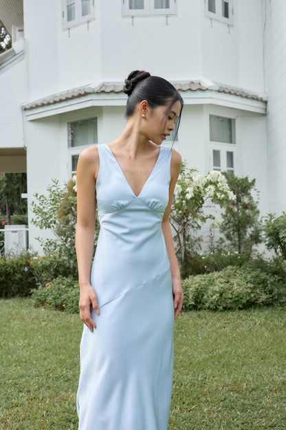 Gwyneth Padded Dress (Powder)