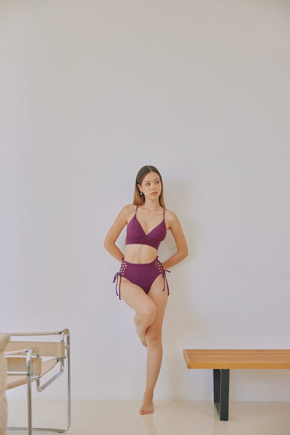 Fyn Push Up Bikini Set (Acai)