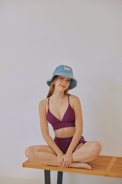 Fyn Push Up Bikini Set (Acai)