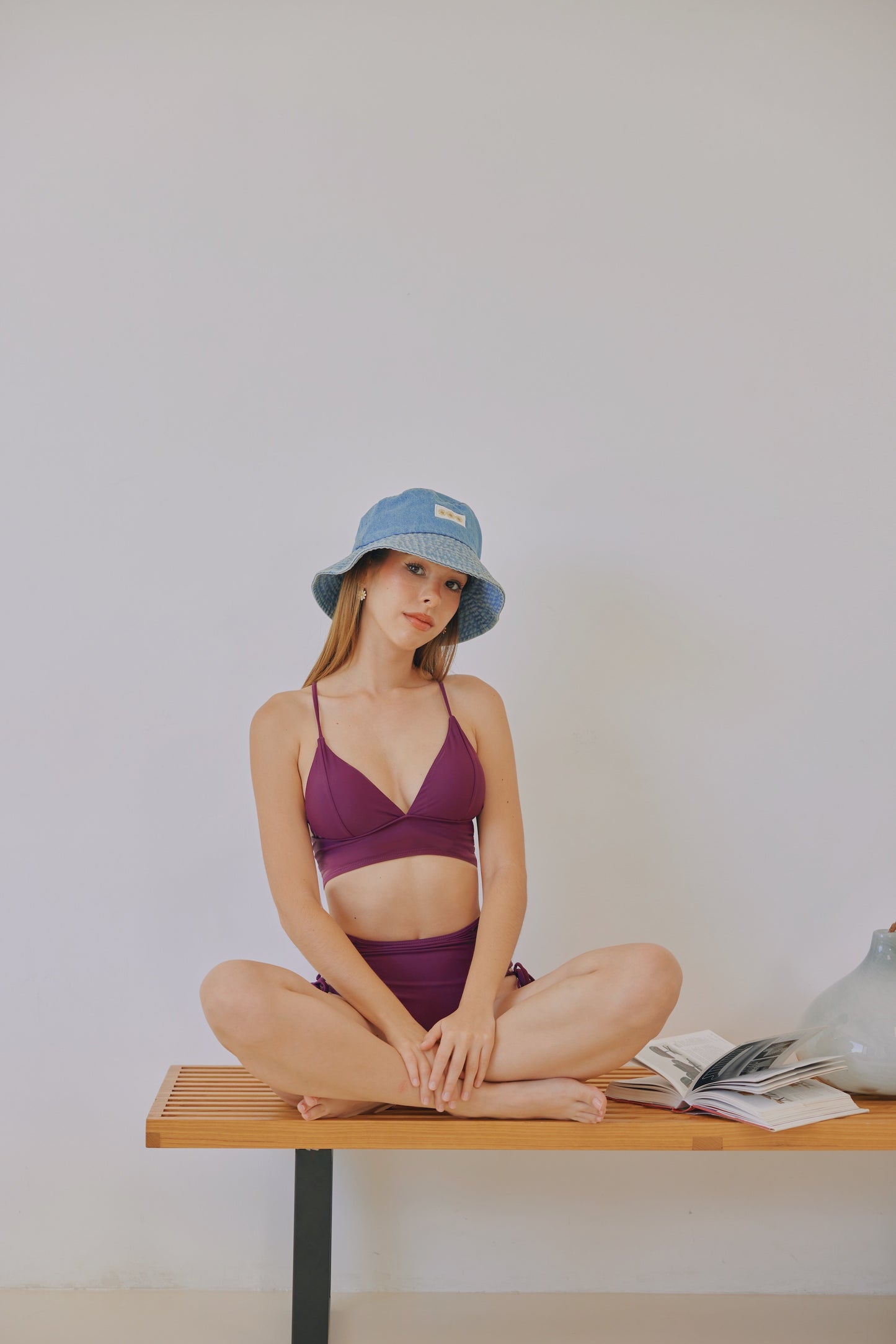 Fyn Push Up Bikini Set (Acai)