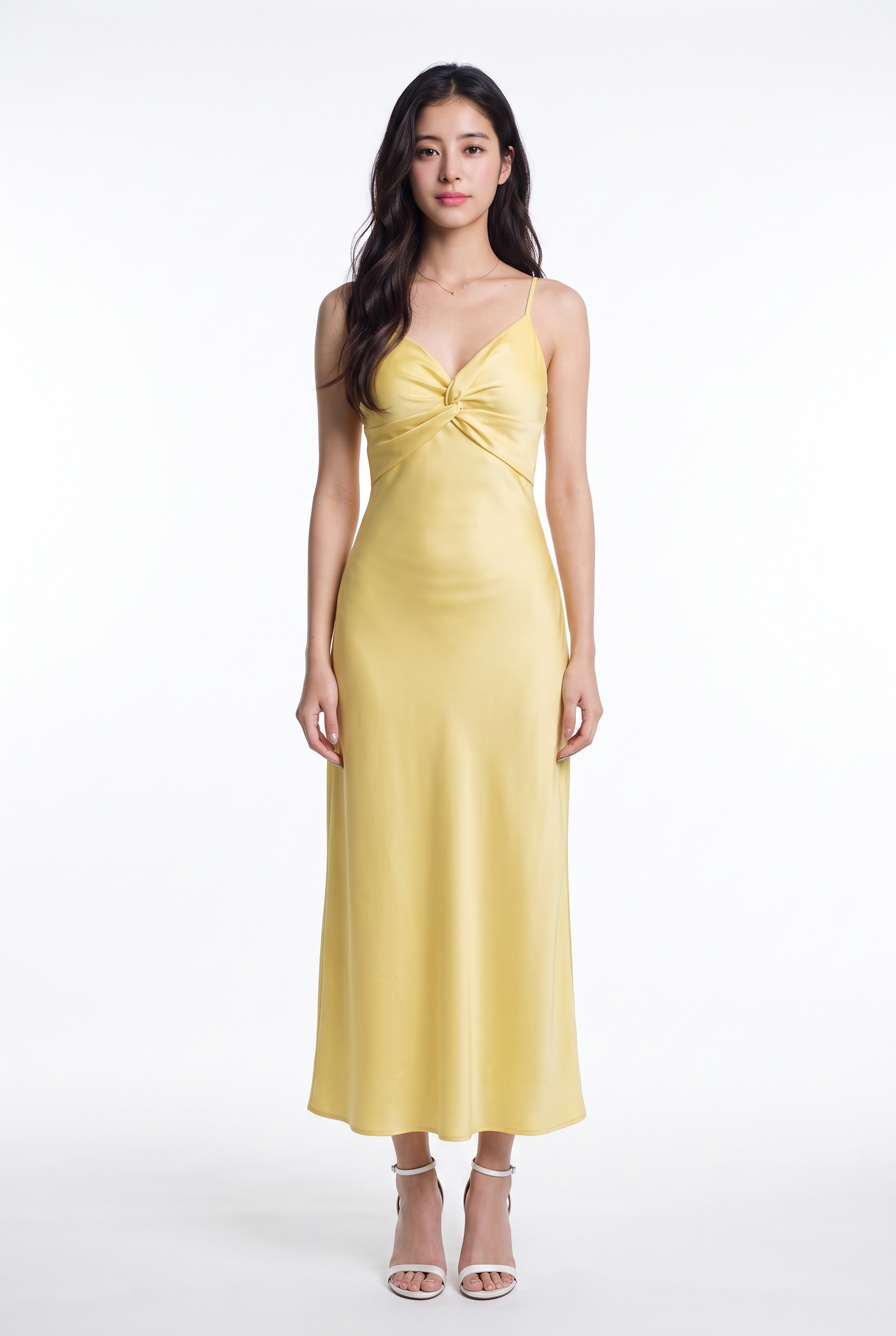 Ember Padded Dress (Lemon)