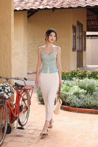 Tilly Top (Magnolia Sky) - Preorder