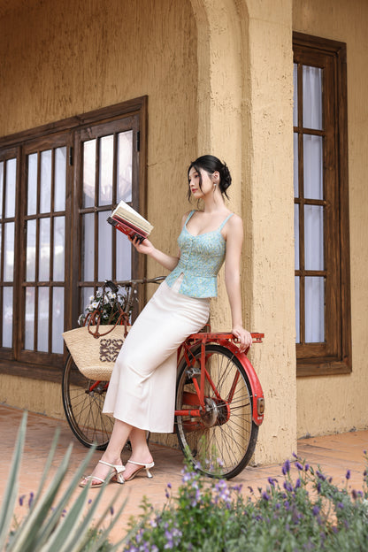 Tilly Top (Magnolia Sky) - Preorder