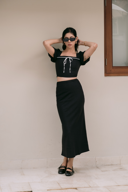 Bella Two Piece (Charcoal)