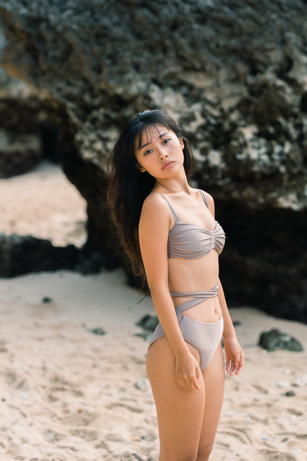 Sol Shimmer Bikini Set (Dusk)