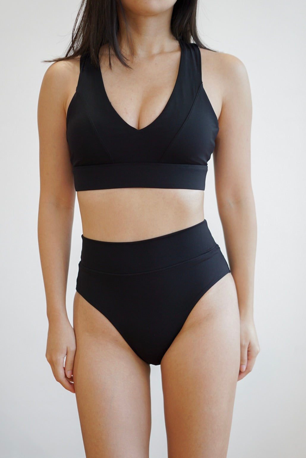 Studio High Waist Cheekie (Black)